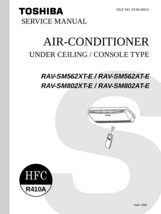Toshiba Air Conditioner Service Manual 84