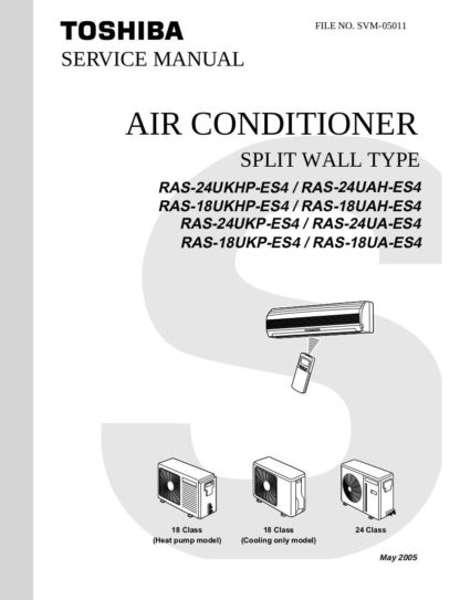 Toshiba Air Conditioner Service Manual 88