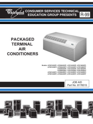 Whirlpool Air Conditioner Service Manual 03
