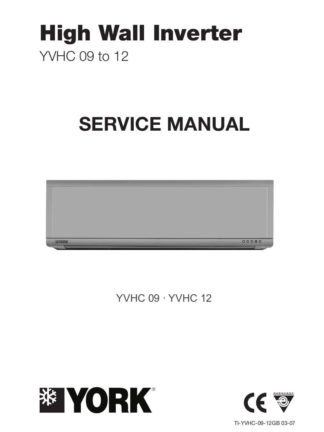 York Air Conditioner Service Manual 02