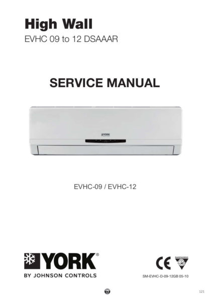 York Air Conditioner Service Manual 03