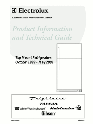 Gibson Refrigerator Service Manual 11