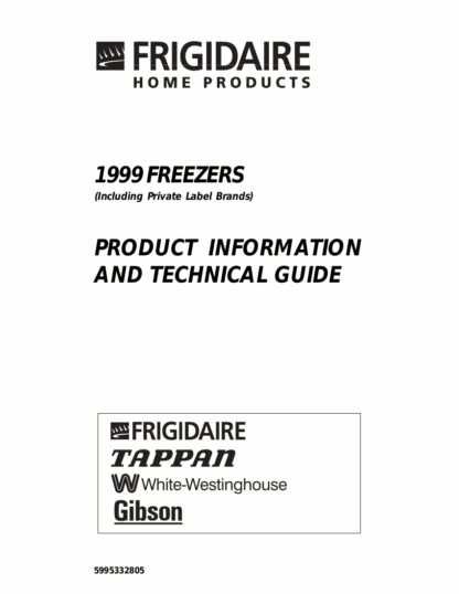 Gibson Refrigerator Service Manual 02
