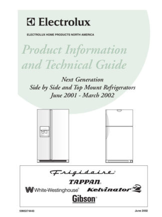 Gibson Refrigerator Service Manual 06