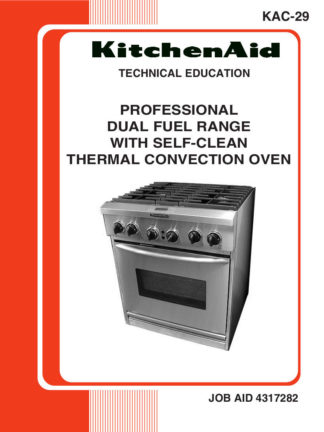 KitchenAid Food Warmer Service Manual 10
