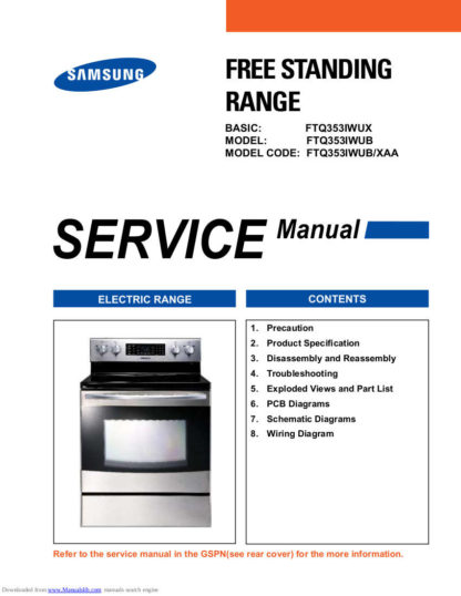 Samsung Range Service Manual 02