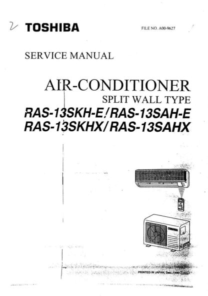 Toshiba Air Conditioner Service Manual 70