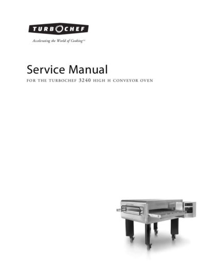 Turbochef Food Warmer Service Manual 04