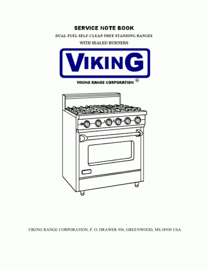 Viking Food Warmer Service Manual 03