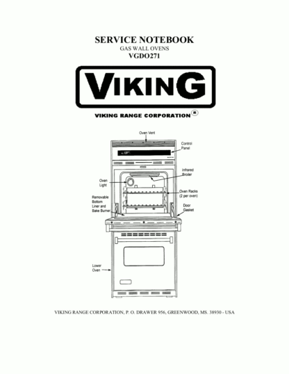 Viking Food Warmer Service Manual 07