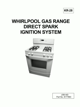 Whirlpool Food Warmer Service Manual 04