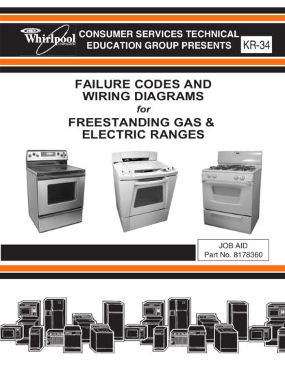 Whirlpool Wiring Diagrams for IKEA Applicances Service Manual