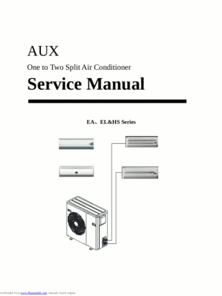 AUX Air Conditioner Service Manual 11