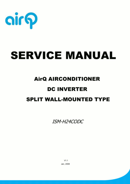 AirQ Air Conditioner Service Manual 02