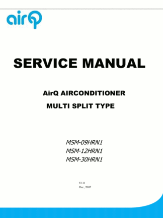 AirQ Air Conditioner Service Manual 03
