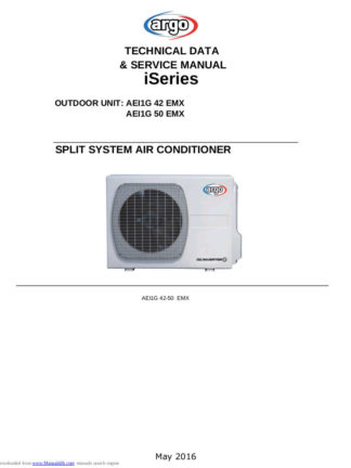 Argo Air Conditioner Service Manual 14
