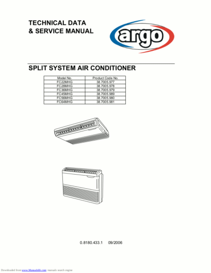 Argo Air Conditioner Service Manual 27