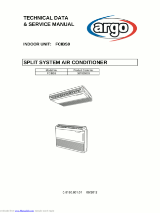 Argo Air Conditioner Service Manual 28