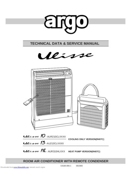 Argo Air Conditioner Service Manual 33