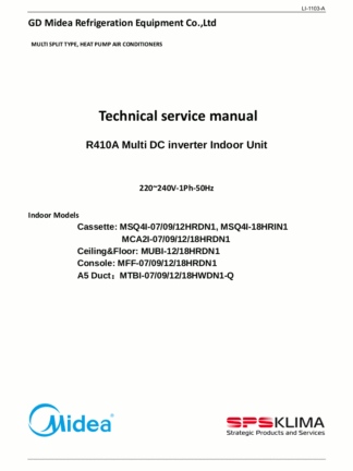 Midea Air Conditioner Service Manual 08