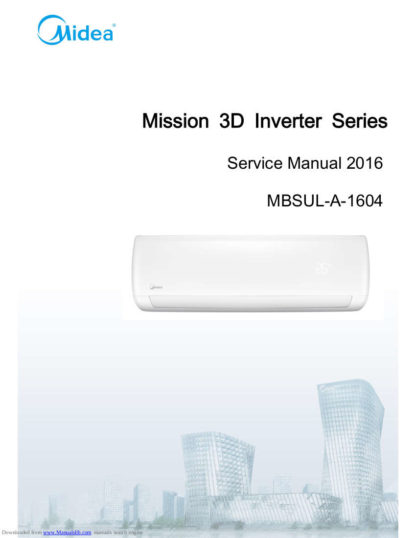 Midea Air Conditioner Service Manual 32