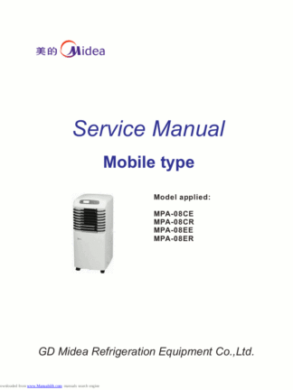 Midea Air Conditioner Service Manual 46