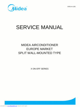 Midea Air Conditioner Service Manual 54