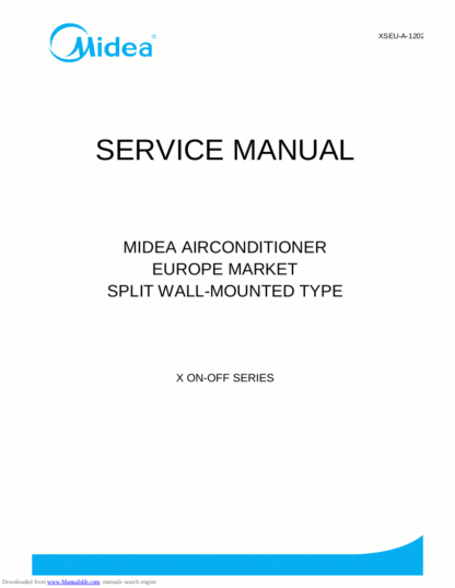 Midea Air Conditioner Service Manual 54