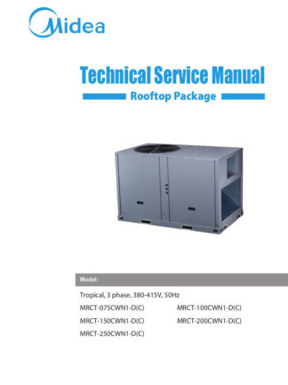 Midea Air Conditioner Service Manual 59