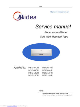 Midea Air Conditioner Service Manual 64