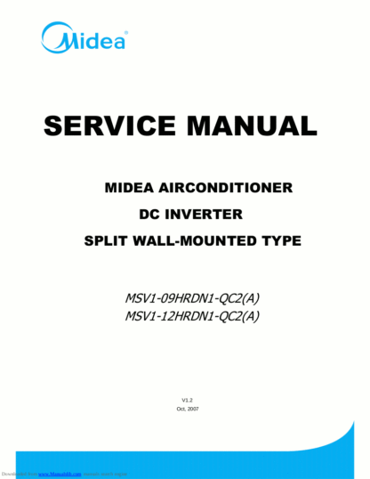 Midea Air Conditioner Service Manual 74