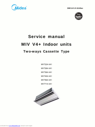 Midea Air Conditioner Service Manual 80