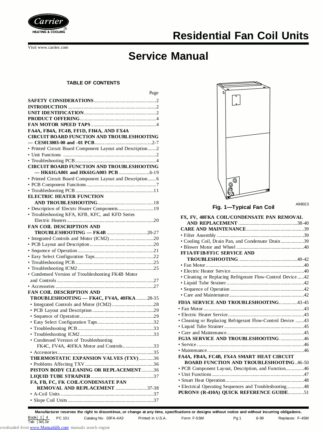 Carrier Air Conditioner Service Manual 100