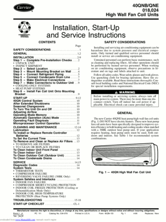 Carrier Air Conditioner Service Manual 42