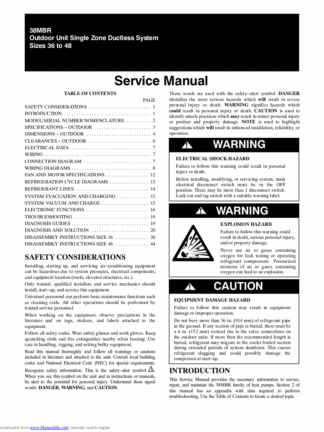 Carrier Air Conditioner Service Manual 57