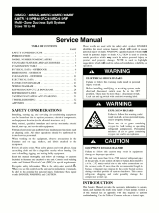 Carrier Air Conditioner Service Manual 59