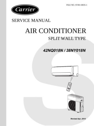 Carrier Air Conditioner Service Manual 64