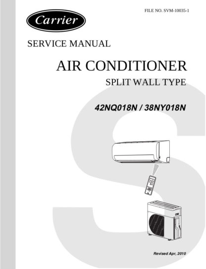 Carrier Air Conditioner Service Manual 64