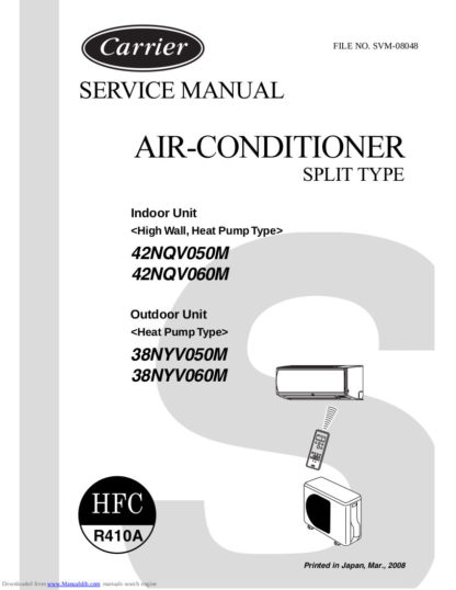 Carrier Air Conditioner Service Manual 65
