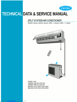 Carrier Air Conditioner Service Manual 79