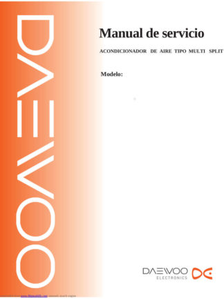 Daewoo Air Conditioner Service Manual 04