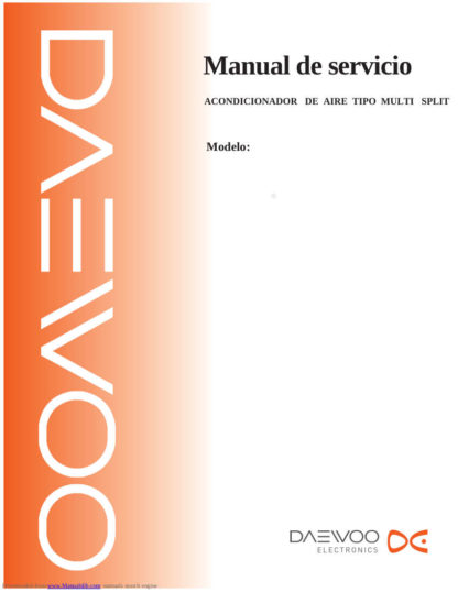 Daewoo Air Conditioner Service Manual 04