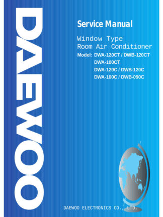 Daewoo Air Conditioner Service Manual 25