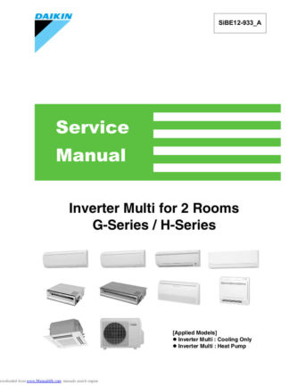 Daikin Air Conditioner Service Manual 35