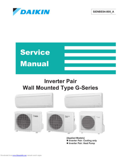 Daikin Air Conditioner Service Manual 49