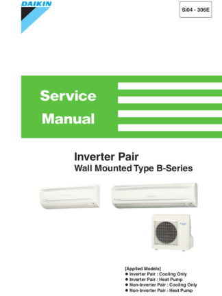 Daikin Air Conditioner Service Manual 54