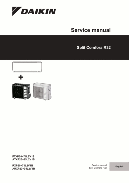 Daikin Air Conditioner Service Manual 61