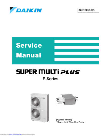 Daikin Air Conditioner Service Manual 70