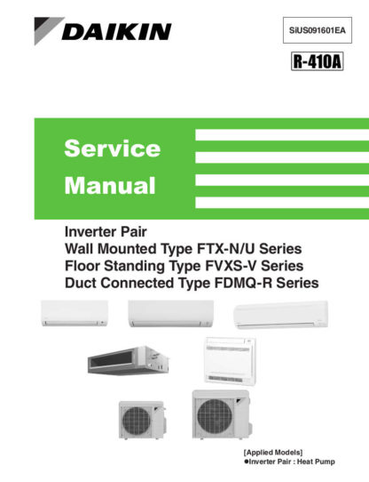 Daikin Air Conditioner Service Manual 85