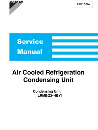 Daikin Air Cooled Refrigeration Condensing Unit